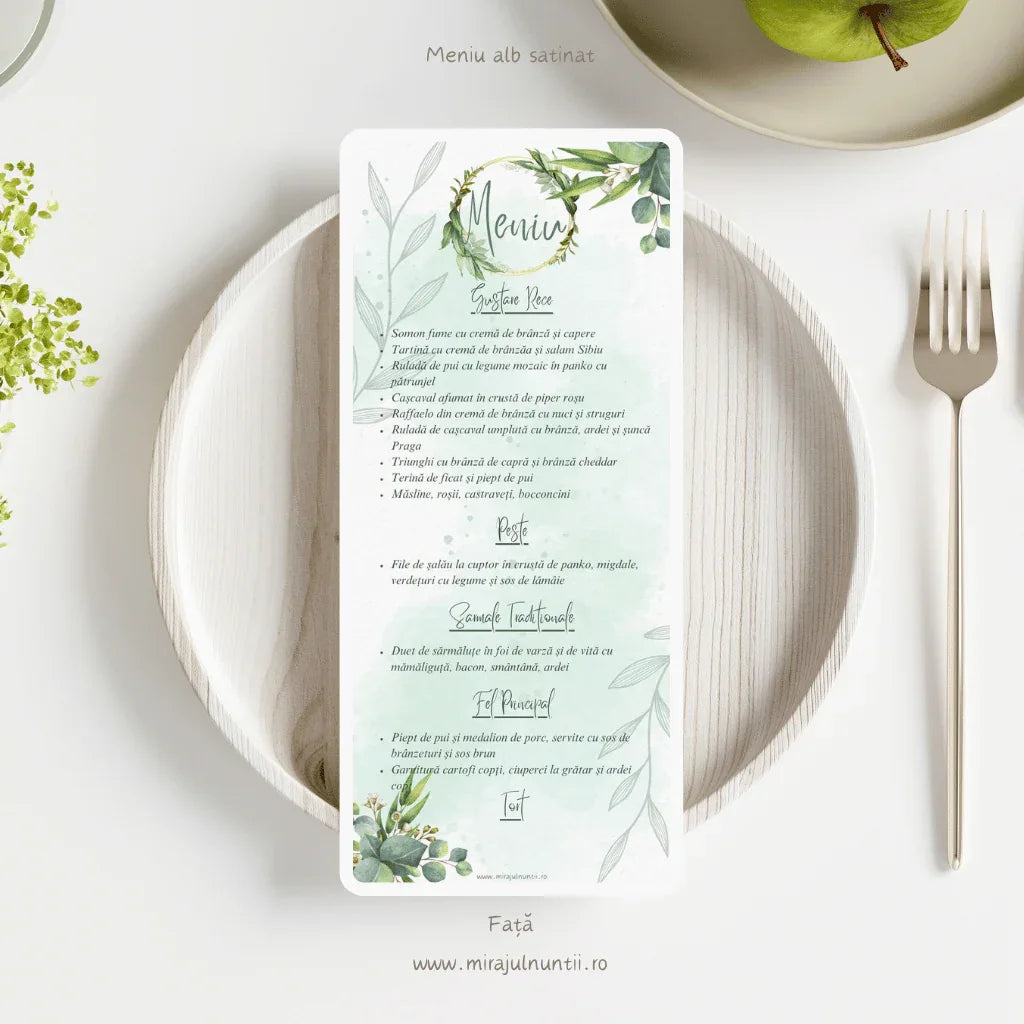 invitatie de nunta - Checklist-ul Suprem pentru Meniurile de Nuntă: Tendințe 2026