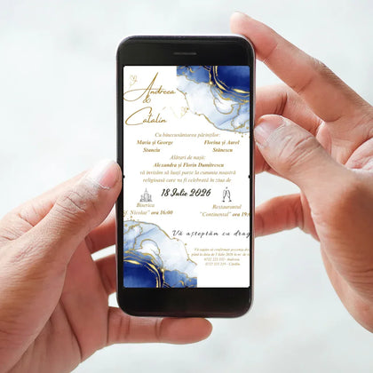Invitatie Digitala cod Magnific C.3