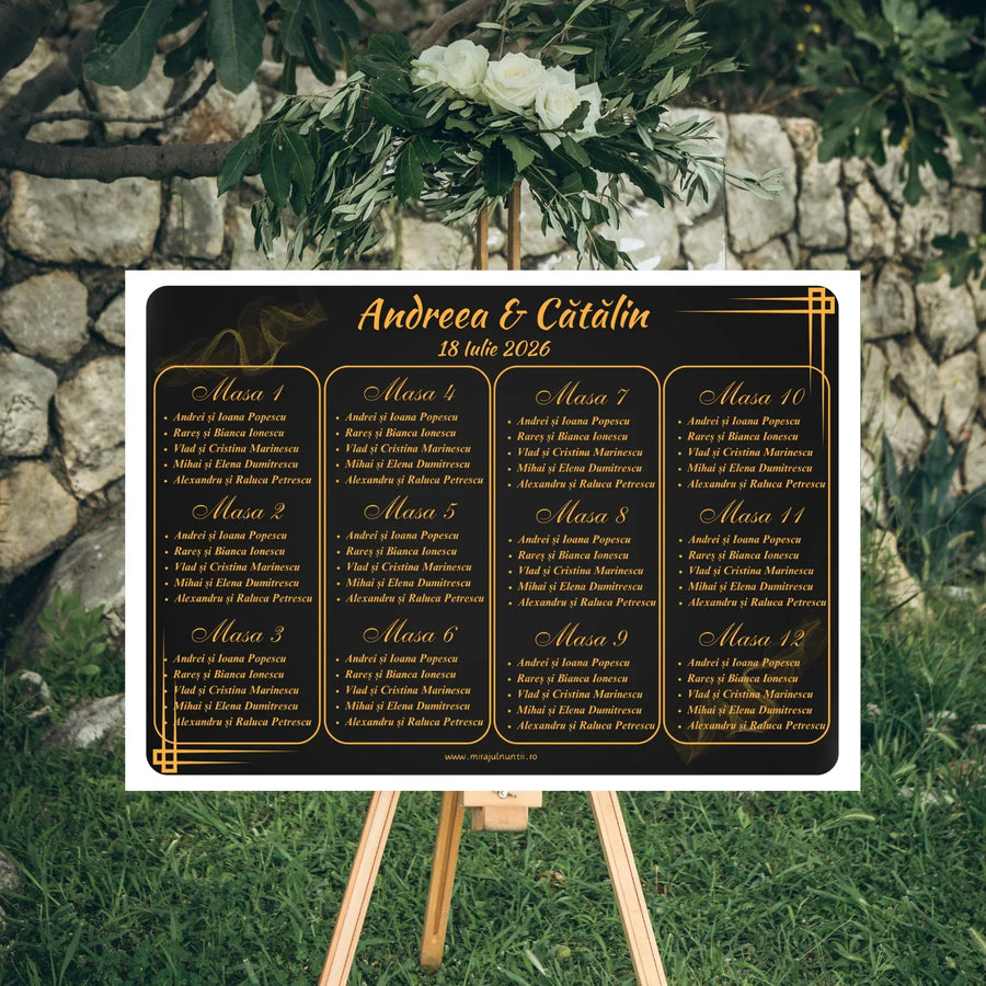 Listă invitați - Opis, cod Magnific C.6-10006