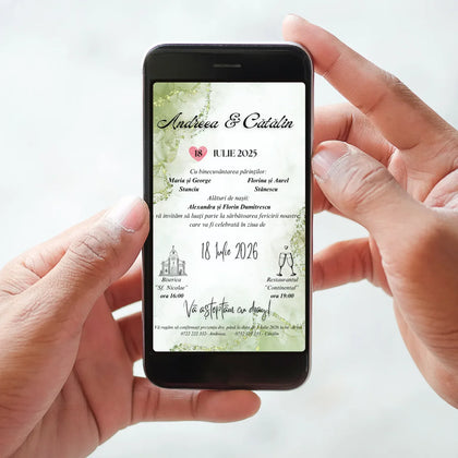 Invitatie Digitala cod Magnific C.41-10041