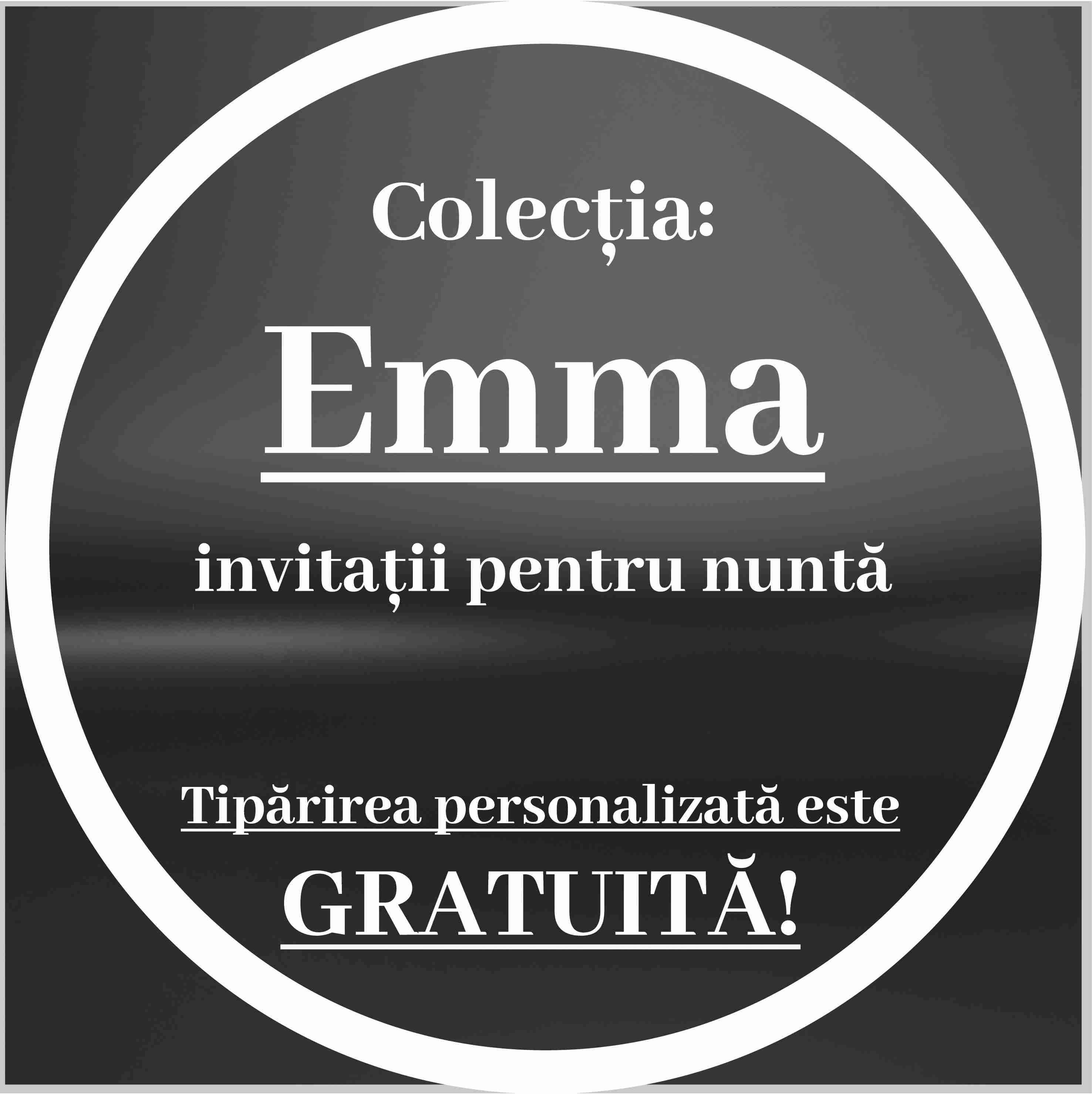 Invitații Nuntă - Colecția EMMA