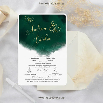 Invitație nuntă cod Magnific C.1-10001