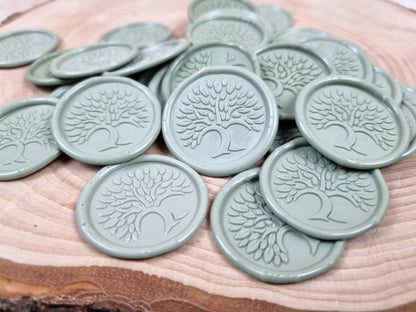 Sigilii din ceară naturală - model Kaki Copacul Vietii