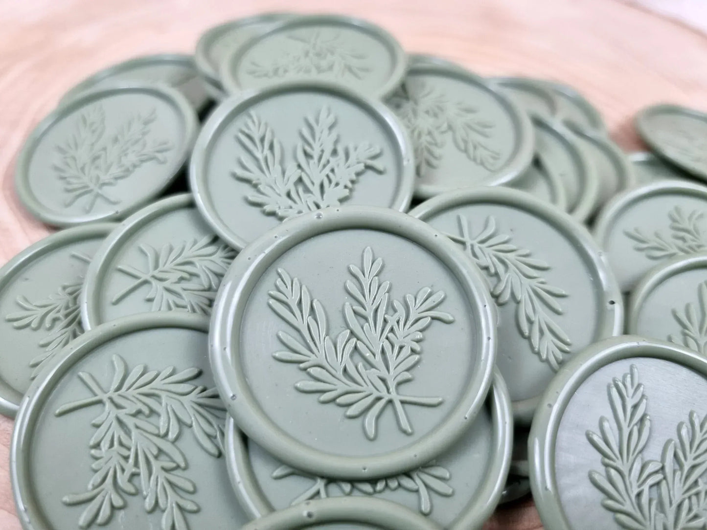 Sigilii din ceară naturală - model Kaki Crengute