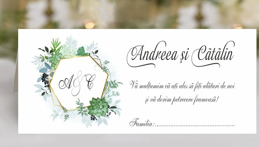 Plic bani nunta cod "Miraj 2059"