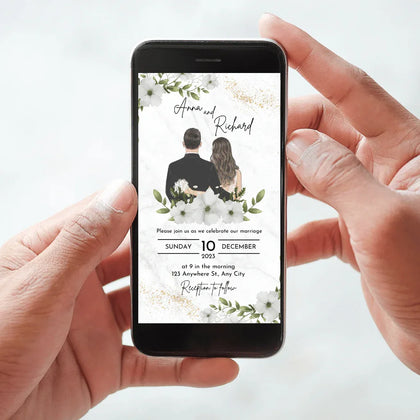 Invitatie Digitala cod Magnific C.9