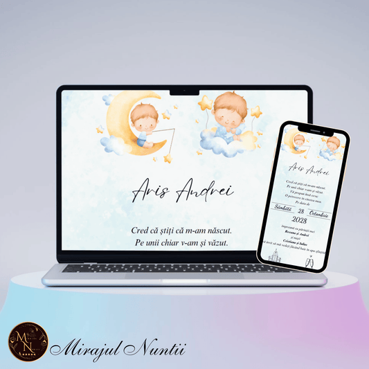 Invitatie On-Line Botez cod CB.11