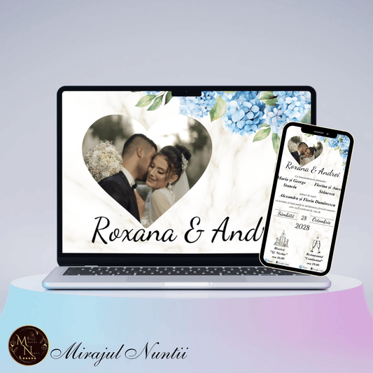 Invitatie On-Line Nunta cod CV.26