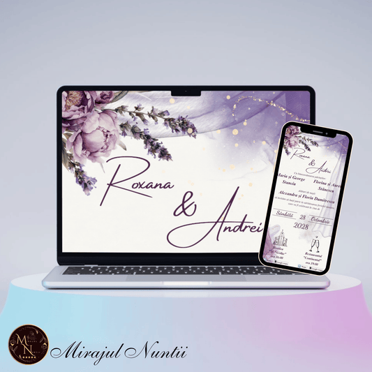 Invitatie On-Line Nunta cod CV.27