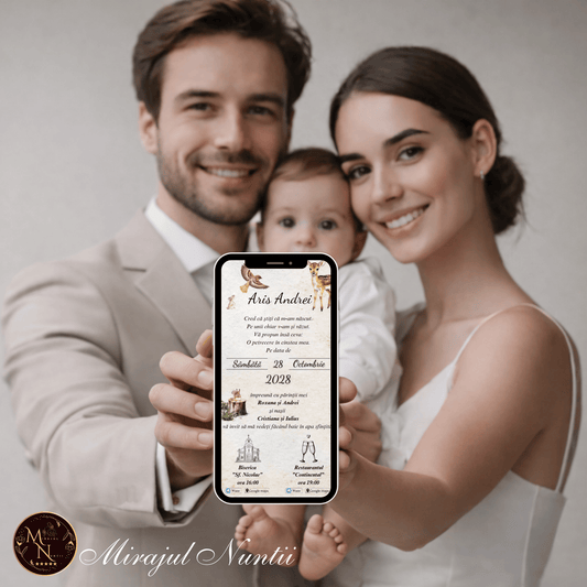 Invitatie On-Line Botez cod CB.21