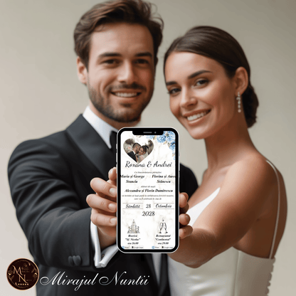 Invitatie On-Line Nunta cod CV.26