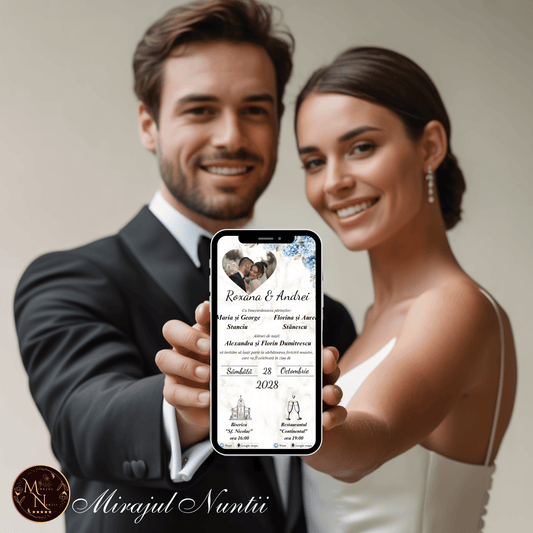 Invitatie On-Line Nunta cod CV.26