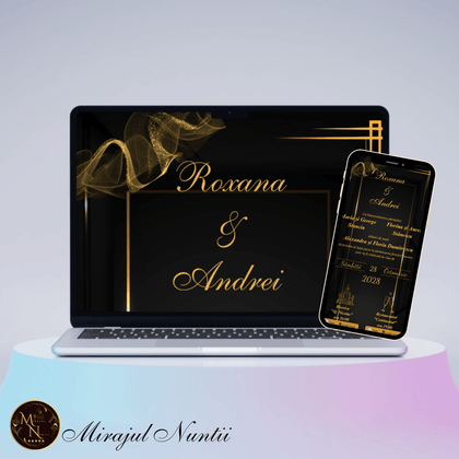 Invitatie On-Line Nunta cod CV.6-20006