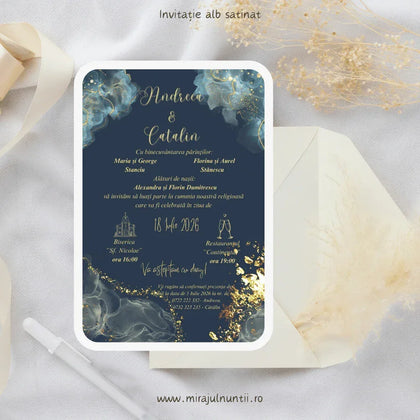 Invitație nuntă cod Magnific C.19-10019