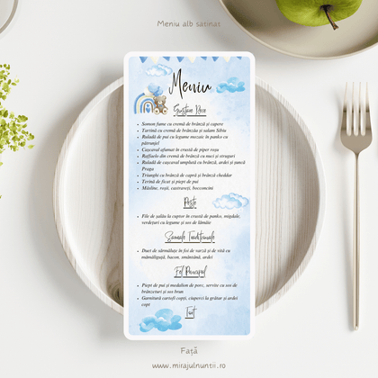 Meniu individual cod Magnific B12-20012