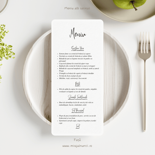 Meniu individual cod Magnific B2-20002