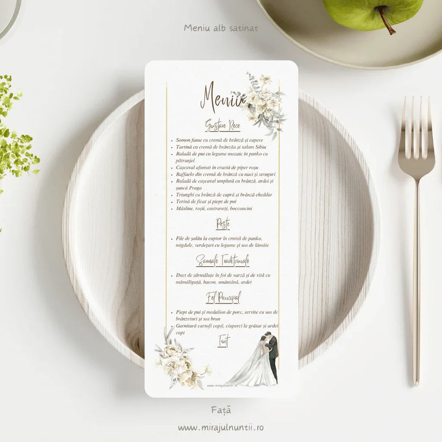 Meniu individual cod Magnific C.8