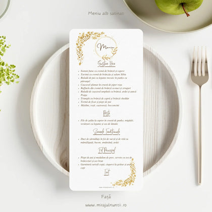 Meniu individual cod Magnific C. 13