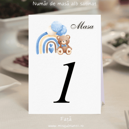 Numar de masa cod Magnific B.12-20012