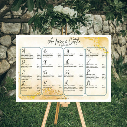 Listă invitați - Opis, cod Magnific C.18