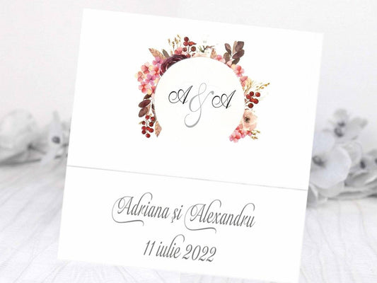 Invitatii nunta cod Miraj-396151 - MirajulNuntii.ro