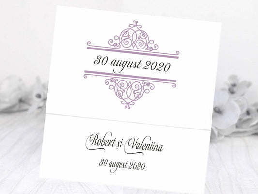 Invitatii nunta cod Miraj-3003 - MirajulNuntii.ro