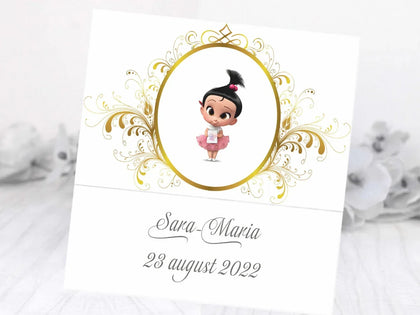 Invitatii botez cod Miraj - 9001