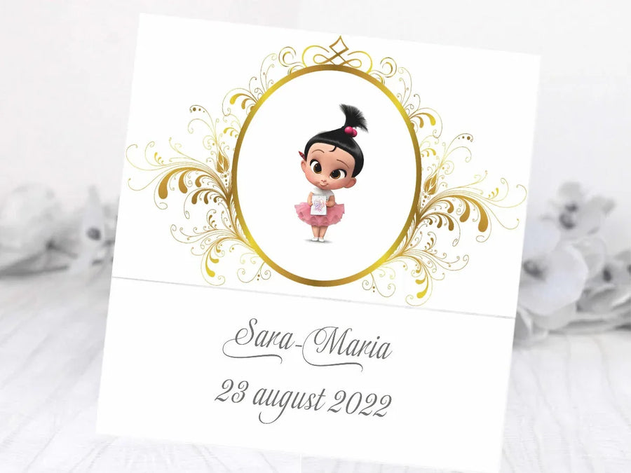 Invitatii botez cod Miraj - 9001