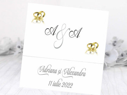 Invitatii nunta cod Miraj-20271 - Mirajul Nuntii