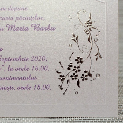 Invitatii nunta cod Polen-35291 - Mirajul Nuntii