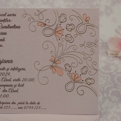 Invitatii nunta cod Stylish - 20112 - Mirajul Nuntii