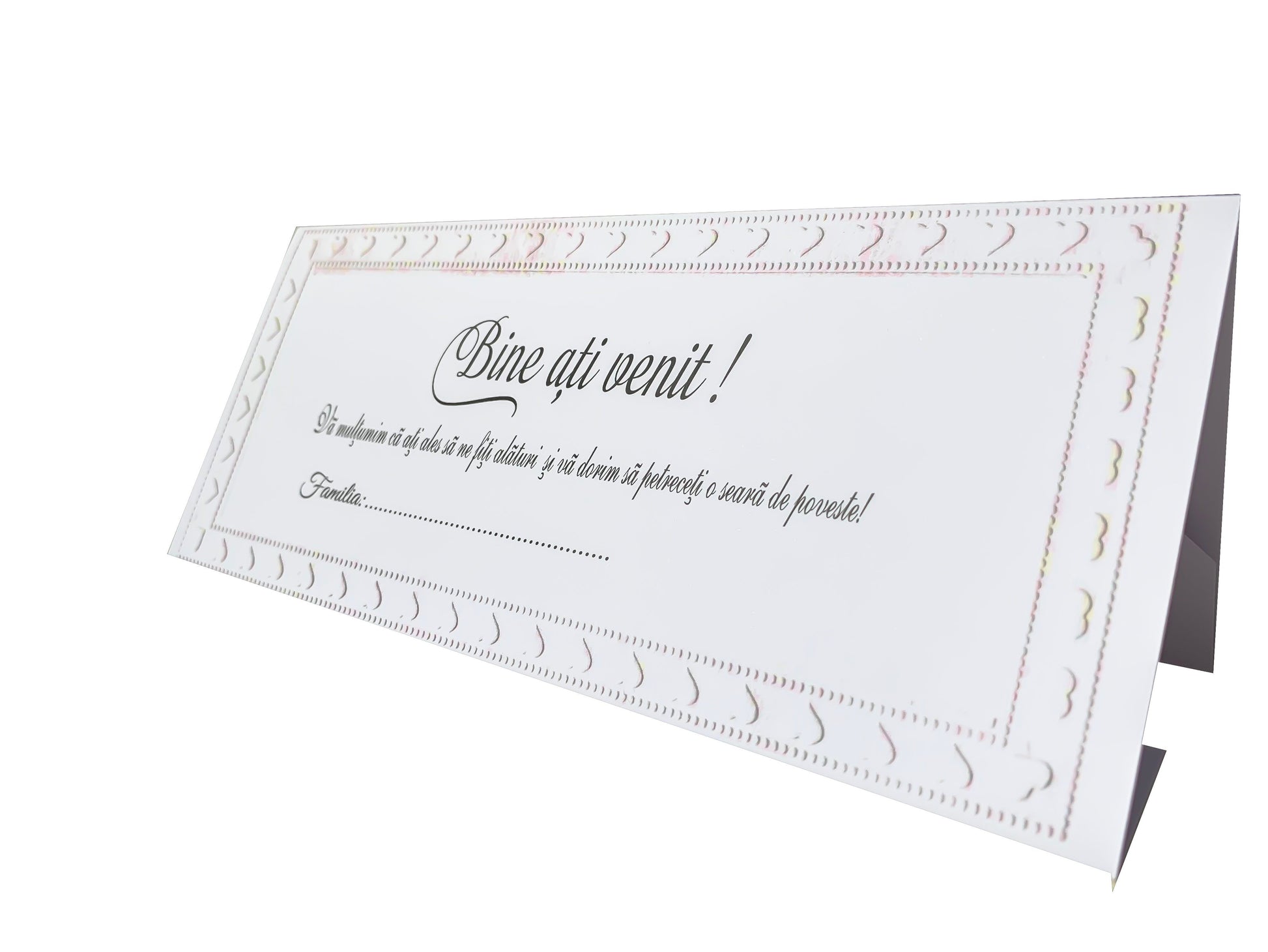 Plic de bani nunta cod "Miraj 1057 carton alb" - Mirajul Nuntii
