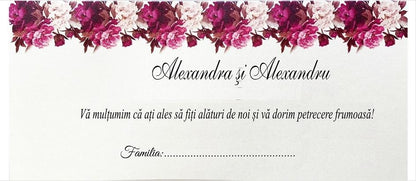 Plic de bani nunta cod "Miraj 5016" - Mirajul Nuntii