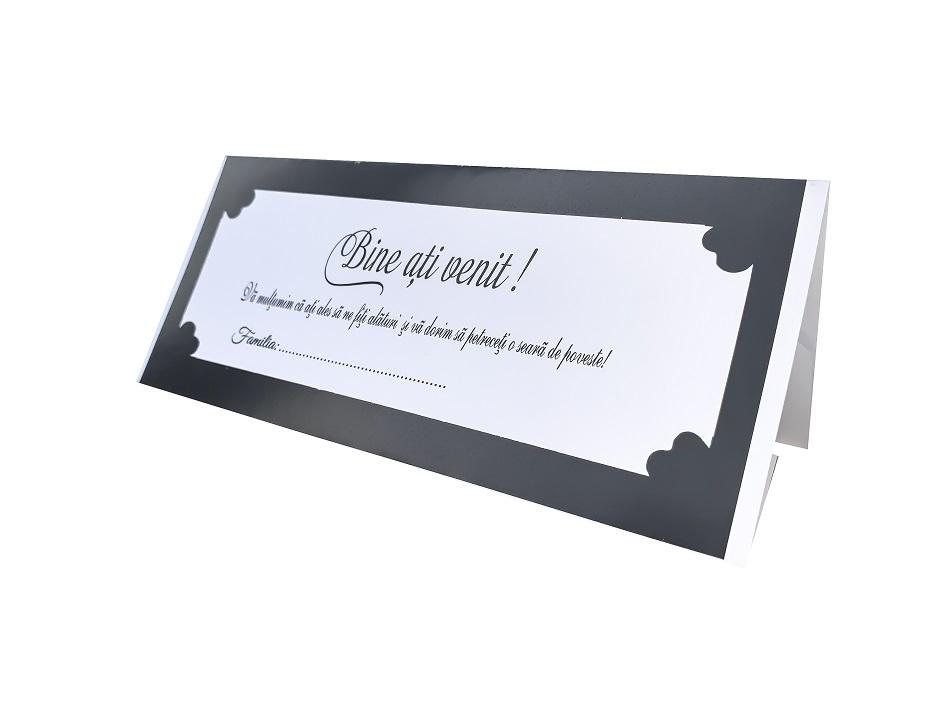 Plic de bani nunta cod "Miraj MNC 1010.1 carton alb" - Mirajul Nuntii