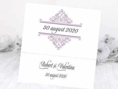 Invitatii nunta cod Miraj-3003 - Mirajul Nuntii